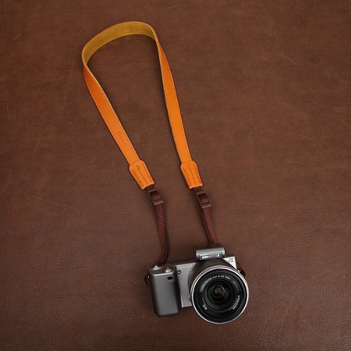 DZ-02 Tres Bonne Finition Sangle   Courroie de cou en cuir pour Toutes les Appareil photo Canon Nikon etc