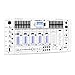 Produktbild resident dj Kemistry 3WH DJ-Mixer 4-Kanal Mischpult (Bluetooth, USB-Port, SD-Slot, 2 x Cinch-Phono/Line-Eingang) weiß