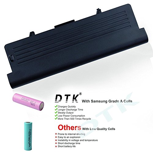 Dtk® Ultra Hochleistung Notebook Laptop Batterie Li-ion Akku für DELL Inspiron 1525 1526 1545 1546 VOSTRO 500 . K450N [ 9-cell 11.1V 6600mah / 73wh] Notebook battery - 3