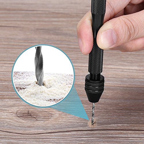 GHB Mini Bohrmaschine kleine bohrmaschine mit 10 Spiralbohrer - 2