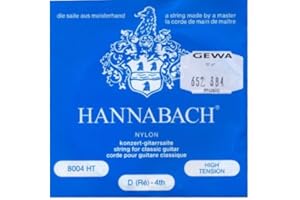 Hannabach 8004 blau - d4 Konzertgitarre, high