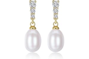 Dangle Ohrringe für Frauen trendy, ouxi Strassstein Ohrringe Geburtsstein Schmuckgeschenk, 18k Gold Plated Hoop Drop Ohrring für Weihnachten Geburtstag Hochzeit Mutter Valentinstag Tag