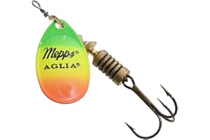 FIRST4FISHING Mepps Aglia Filateurs / Leurre - Truite De Mer Pike Perch Saumon Bass Matériel De Pêche