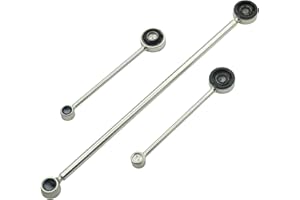 Kalunfex Kit Tige de Tringlerie de Levier de Sélecteur de Vitesse de Transmission pour 206 207 C2 245291 Gear Selector Levier Linkage Rod 2454G5