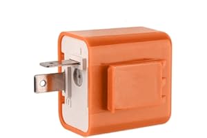 MGI SpeedWare 2-Pin LED Turn Signal Flasher Relay 12v, Adjustable Speed (1 Pack)