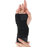 Flexy Medical Ayarlanabilir El Bilek Desteği, Avu&ccedil; İ&ccedil;i Destekli Bileklik Bandaj, Sağ Sol El Uyumlu Bilek Koruyucu, Spor, Fitn