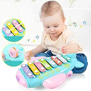 Jack Royal Animal World Musical Song Train - Early Education Toy Train for Kids