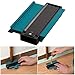 Price comparison product image 4.7 Inch/120 Mm Contour Gauge Duplicator, Plastic Profile Contour Gauge Duplicator Wood Marking Tool Tiling Laminate Tiles Edge Shaping Wood Measure