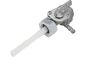 KEENSO Valvola di Intercettazione del Serbatoio del Carburante, Rubinetto del Carburante in Metallo Generatore Interruttore del Serbatoio del Carburante Rubinetto del Serbatoio del Carburante Rubinetto