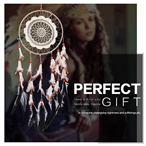 SOLEDI Dreamcatcher Traumfänger Glücksbringer aus der schönsten Geschichten in der amerikanischen indischen Mythologie - 7