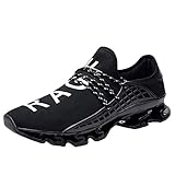 Absatzform: Flach Sportschuhe Herren Damen Sportschuhe Laufschuhe mit Luftpolster Turnschuhe Profilsohle Sneakers Leichte Schuhe Turnschuhe Männer Joggingschuhe Belüftung
