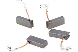 CRIFFIX Spazzole carboncini 5x8x19 mm trapano percussione tassellatore martello perforatore compatibile per Parkside PBH 1050 C3 PBH1050 B2 PBH1050 A1 compatibile per Bosch GBH 2-24/2-26/2-28 4 pezzi