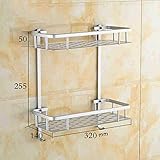 JA Badezimmer-Tuch-Zahnstange, Edelstahl-Badezimmer-Spiegel-Frontrahmen-Aluminium-Badezimmer-Zahnstangen Wand-angebrachtes einzelnes Schicht-Badezimmer-Spiegel-Frontrahmen-Sauger-Art Lagerregal, Das