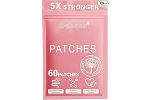 Dabacc GLP Healthy Shape Support Patches for Belly & Waist, Gentle and Soothing for Women Men-Rose