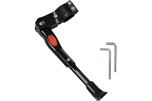 ARMO HOME Armo® Adjustable Bicycle Kickstand Leg Brace Kick Stand Bike Foot Brace Mountain Bike Support 24-29 Inches