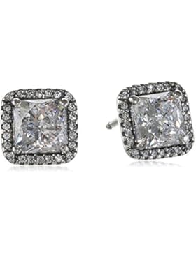 Pandora Damen-Ohrstecker Zeitlose Eleganz 925 Silber Zirkonia weiß - 290591CZ