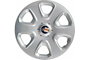 W-Parts 4 tachuelas - Serie 4 tapacubos para rueda de 14" para KA Tipo C