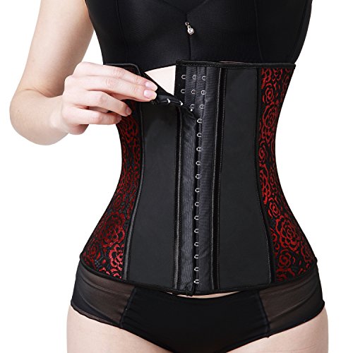 Tirain Fajas Reductoras Corsé Cinturón Underbust Bustiers Cincher Moldeador Corset para Mujer (XXL)