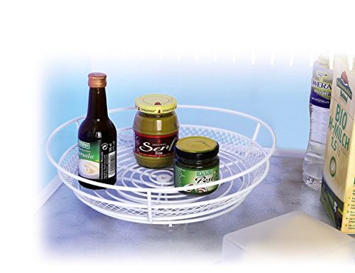 Preisvergleich Produktbild Kühlschrank-Rondell, drehbar, weiß