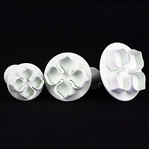 joyliveCY 3Pcs Hydrangea Fondant Kuchen Kekse Sugarcraft joyliveCY Handwerk - 4