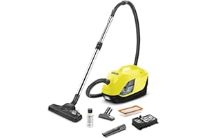 KARCHER Kärcher DS 6 Aspirateur sans Sac avec Filtration par Eau Nouveau, Jaune/Noir, 650 W