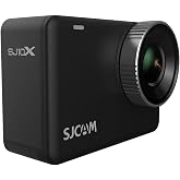SJCAM SJ10X WiFi 4K UHD 240fps Ağır &Ccedil;ekim 2.33 İn&ccedil; Kılıfsız 10M Dalış 160&deg; 1300mAh 16MP Aksiyon Kamerası Siyah