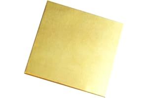 JKGHK Metall Feuille de Laiton,2mm x 100mm x 200mm
