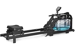 CLOVER FITNESS Rameur d'eau, AquaRower CF, Aviron Ultra-résistant à l'eau, Adulte Unisexe, 2130 x 520 x 560 mm.