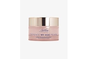 Bionike Defence My Age Pearl - Crema Viso Antiage con Acido Ialuronico, Contrasta le Prime Rughe e Segni dell'Età, Illumina e Idrata la Pelle, Leviga e Rivitalizza il Viso, 50 ml
