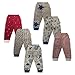 NammaBaby Unisex Cotton Pajama Pants (Multicolour,3-4 years) - Pack of 6