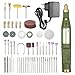 Produktbild KKmoon Mini Elektrische Schleifer Set mit 80 Zubehörteilen in Koffer, Einstellbar Geschwindigkeit Schleifmaschine Bohrmaschine AC100-240V EU Stecker für Fräsen Polieren Gravieren Schnitzen Schneiden