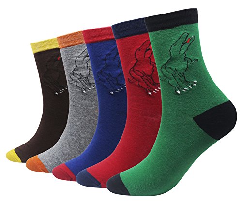 Cansok - Calcetines cortos - para hombre multicolor Dinosaurio Talla única