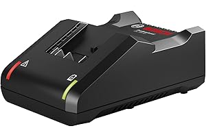 Bosch Professional 1x GAL 18V-40 Multivolt Fast Charger (Input Voltage 230V, Charge Current 4A, Accessory for All Bosch Professional Li-ion Slide-in Batteries from 14.4 V to 18 V)