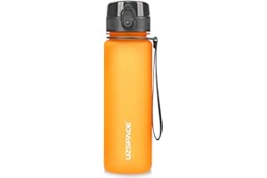UZSPACE UZ-C-17oz-Orange Botella, Unisex, Naranja, 500ml