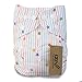 iZiv(TM) Newborn Organic Infant Waterproof/Adjustable/Reusable/Washable Pocket Cloth Diaper Fit Babies 0-3 Years(Color Star)