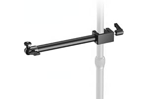 Elgato Solid Arm, Holding Arm with Padded Clamp for easy Mounting and Adjusting of Lights, Cameras, and Microphones, for Streaming, Videoconferencing, and Studios
