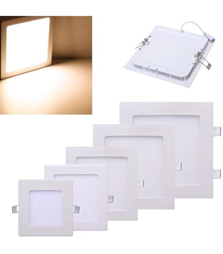 Faretto LED 18W Ultra Sottile Da Incasso - 1800LM, Temperatura Regolabile 3000K-6500K