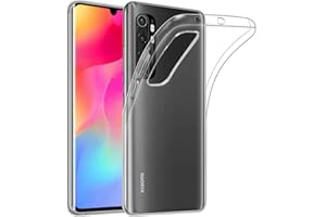 GAPlus For Xiaomi Mi Note 10 Lite 6.47" Case - Transparent Clear Ultra Slim Silicone Gel Skin Bumper Case Cover For Xiaomi Mi Note 10 Lite