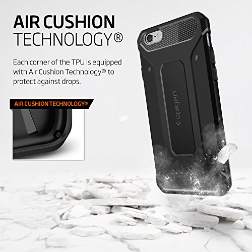 Spigen SGP11643 - Funda para iPhone 6 Plus 6S Plus Negro reviews Spigen SGP11643 - Funda para iPhone 6 Plus 6S Plus Negro