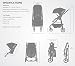 UPPAbaby Cruz Pushchair, Pascal Silver