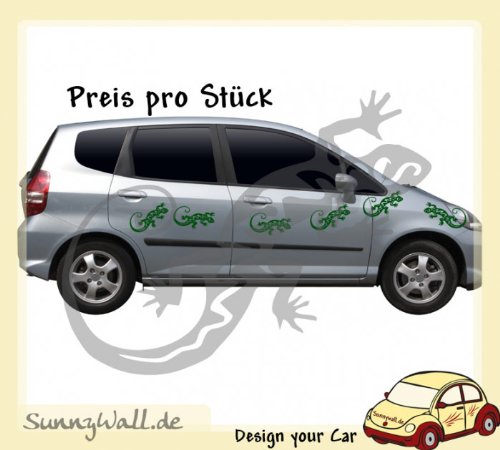 Sunnywall Auto Adhesivo - Lagarto - Lizard - Car Diseño - Salamander