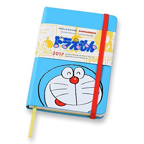 Moleskine Doraemon Agenda Giornaliera, 2017, Edizione Limitata, Tascabile