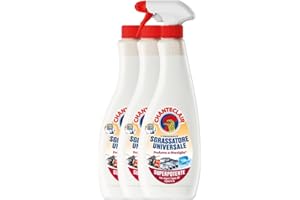Chanteclair - Sgrassatore Universale, Superpotente, Profumo di Marsiglia, Formula Originale - 1 Spray + 2 Ricariche da 700 ml
