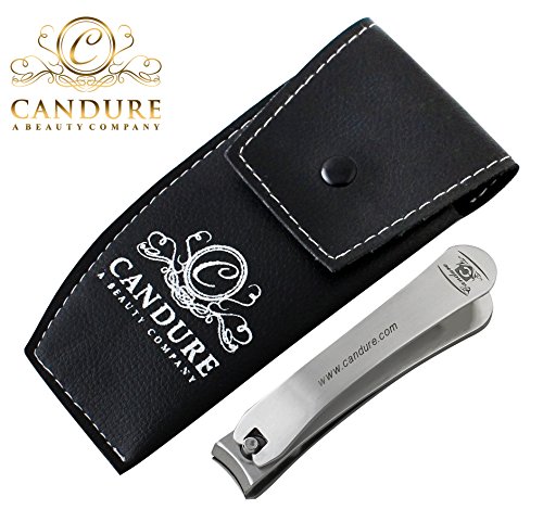 Nail Clippers - Nail Cutter for Fingers Nails and toenails - Nail Clipping Tool with Safety Pouch.