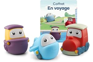 tonies Coffret Mes Premiers, en Voyage, Compatible Toniebox 1 & 2, Personnage Audio, boîte à Histoires Vendue séparément, 1 Ans et +