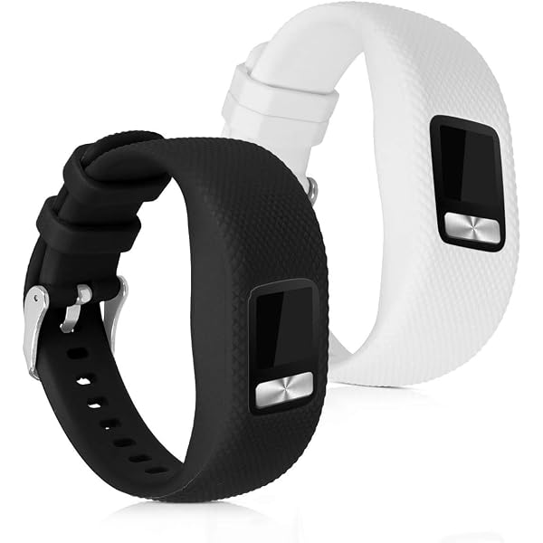 Cinturino Di Ricambio Per Garmin Vivofit 4 - Meiruo In Silicone, Regolabile, Taglia L (230mm) E S (205mm), Sostituzione Classica