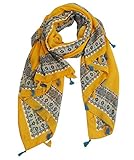 foulard tous MATERIAL NATURAL -- Bufanda de algodón suave y cálida, no se deforma fácilmente y transpìrable y fácil de limpiar, regalo perfecto para su novia, amante y usted mismo