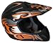 Produktbild Protectwear FR-OR-L Downhillhelm Freeridehelm BMX Helm, Größe : L, Matt Schwarz/Orange