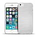 Produktbild iPhone SE, 5S, 5 Silikon Hülle, Conie Mobile Brushed Case Schlanke Schutzhülle TPU Handyhülle Backcover Rückschale in Weiss