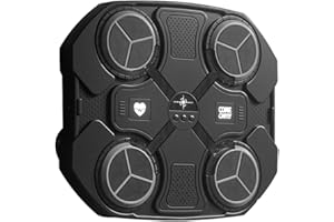 Mineup Bluetooth Music Boxing Machine, Boxeo Pared Musical, Música Boxing Machine, Smart Boxing Machine,Equipo de Entrenamiento de Boxeo Incluye Guantes de Boxeo y Cable para Cargar